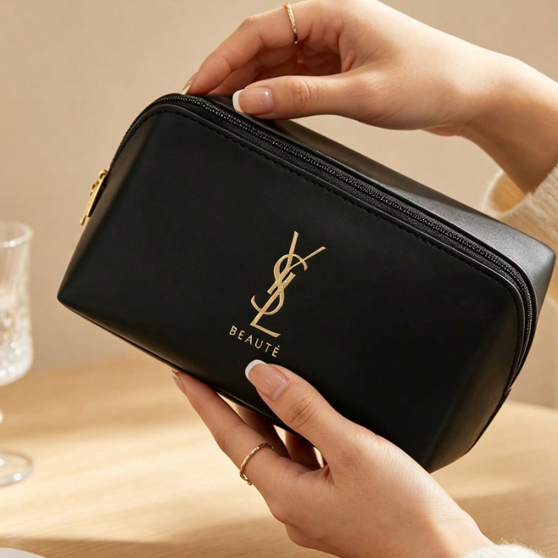 Women Luxury Bags Ysl - YSL Large Capacity Cosmetic Bag Women