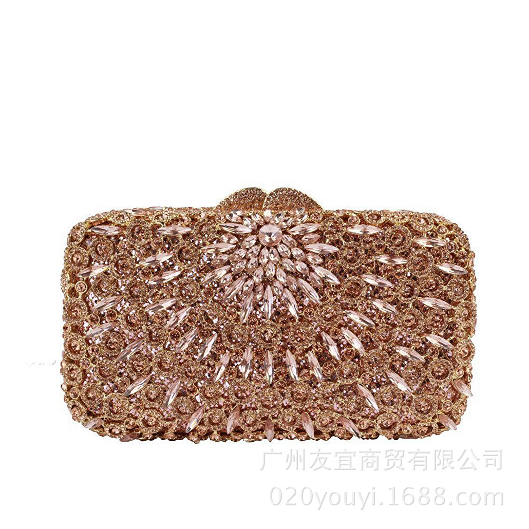 Luxury Bags Affordable - Luxury Dinner Bag Hollow Diamond Women's