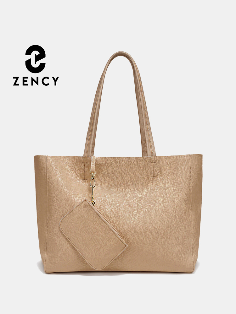 Luxury Bags Collection - Zency Genuine Leather Large Tote Bags