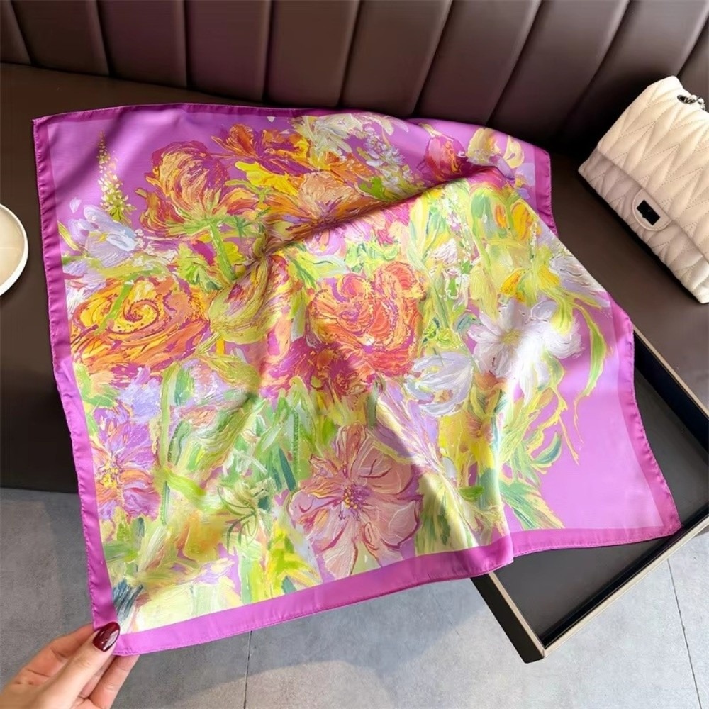 Luxury Bags Design - Fashion 70cm Luxury Square Silk Scarf