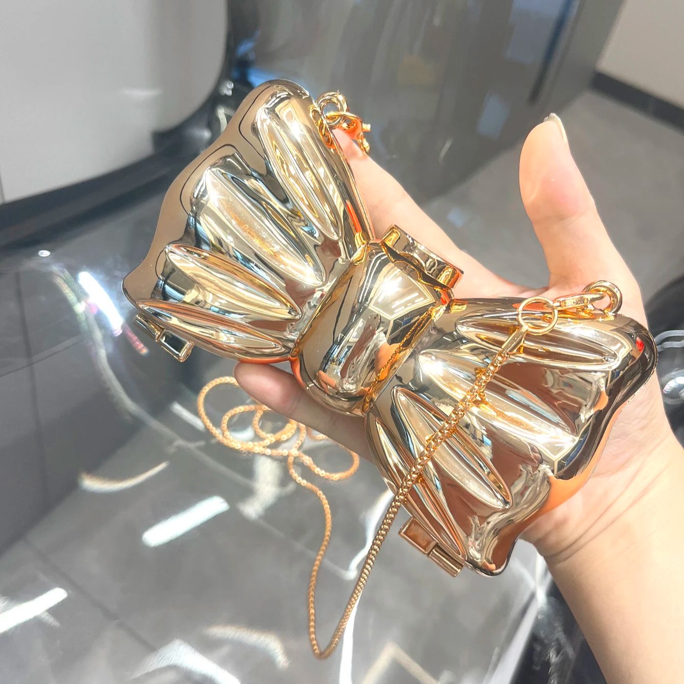 Golden Evening bag  Purses and - Luxury Bags Design review and price