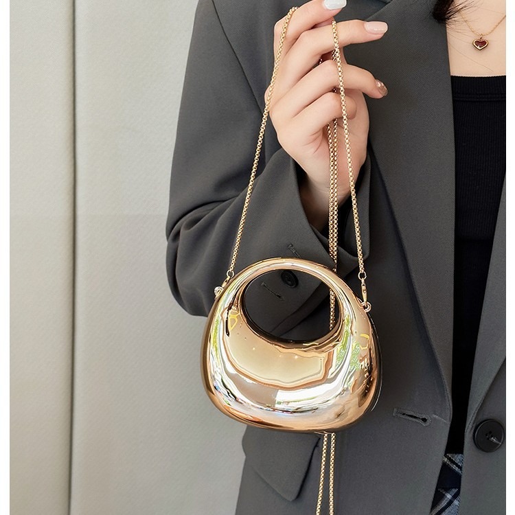 Mini Golden Evening Bag Purses - Luxury Bags Design review and price