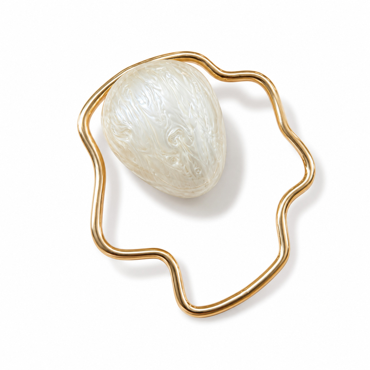 Women mini Acrylic Egg Bag Cut - Luxury Bags Collection review and price
