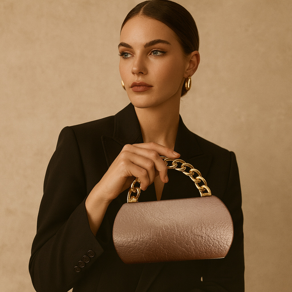 Luxury Gold Metal Buckle Box C - Luxury Bags Vendor review and price