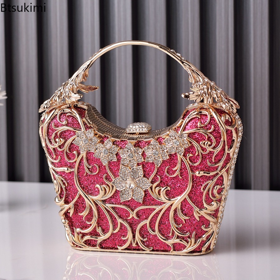 Hollow Out Metal Evening Bags  - Luxury Bags Collection review and price