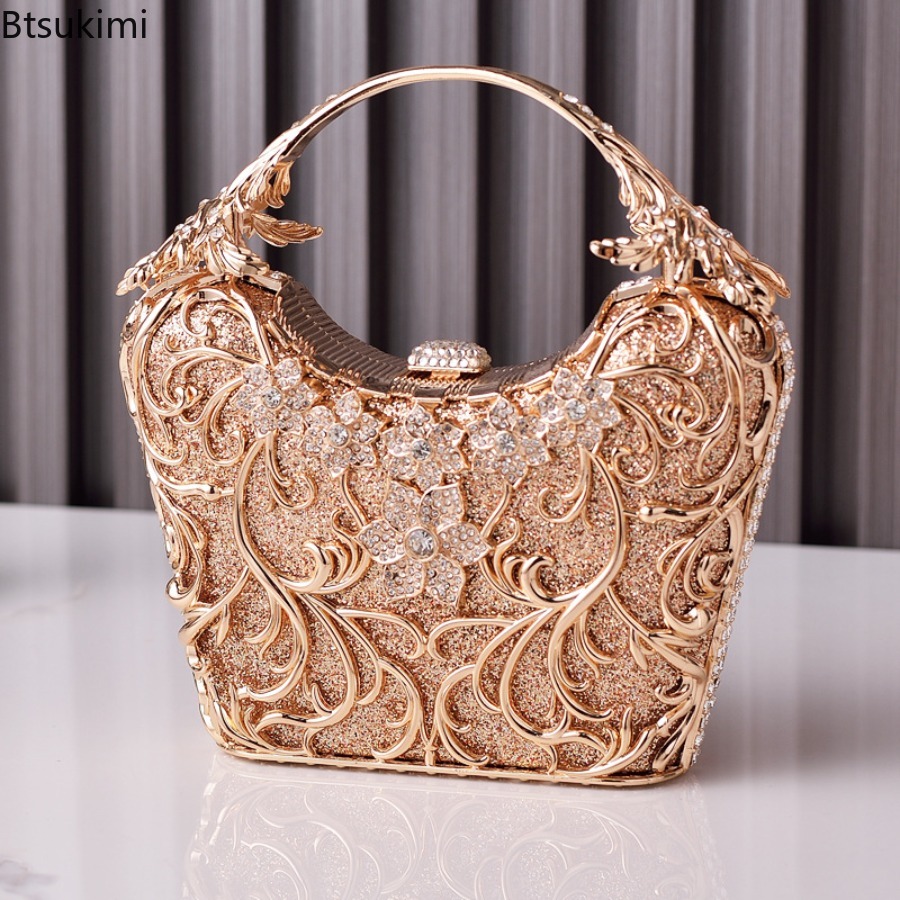 Hollow Out Metal Evening Bags  - Luxury Bags Collection review and price