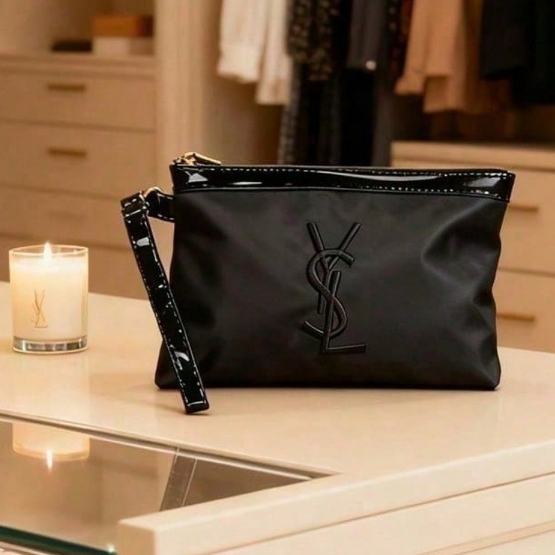 YSL Classic Cosmetic Bag For W - Women Luxury Bags Ysl review and price