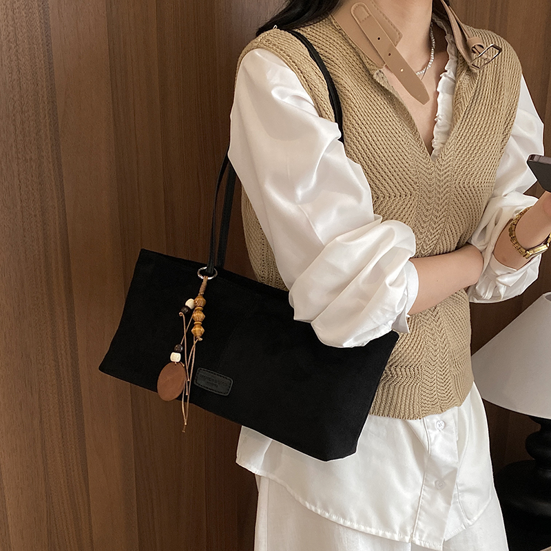 LEFTSIDE Retro Suede Shoulder  - Luxury Bags 2026 Trends review and price